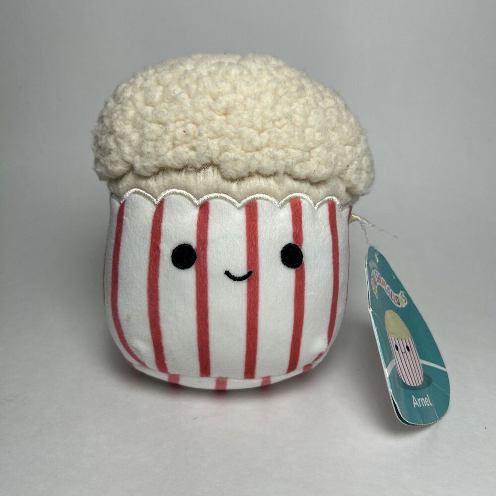 5” Popcorn Squishmellow Kelly Toy Plush Stuffed Animal Toy Doll Arnel W Tag